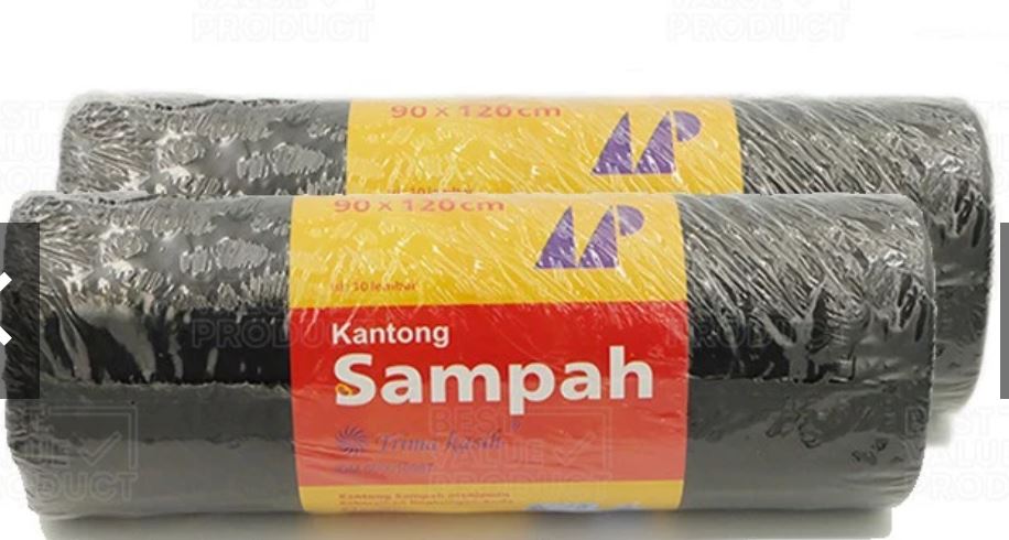 Heavy-Duty Garbage Bags 90×110 cm